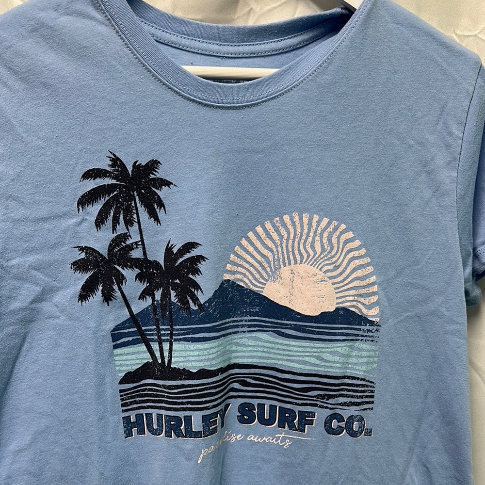 Hurley Blue Surf Graphic Tee